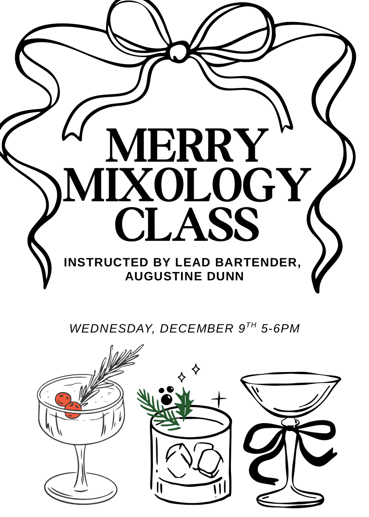 Merry Mixology