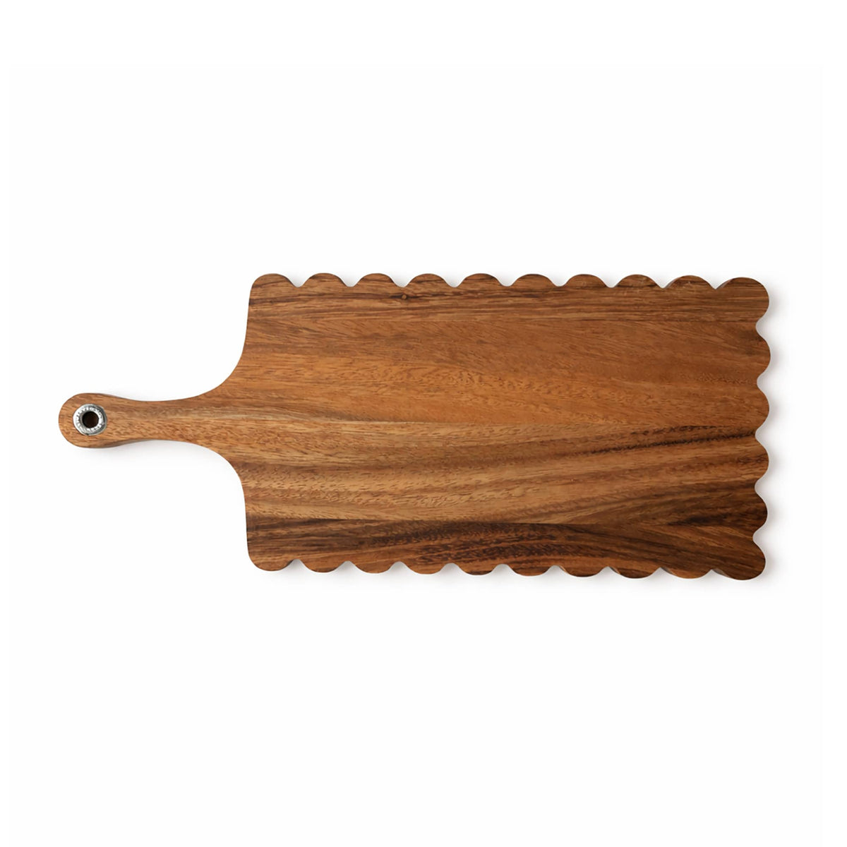Ironwood Gourmet Acacia Scalloped Decorative Cutting Board