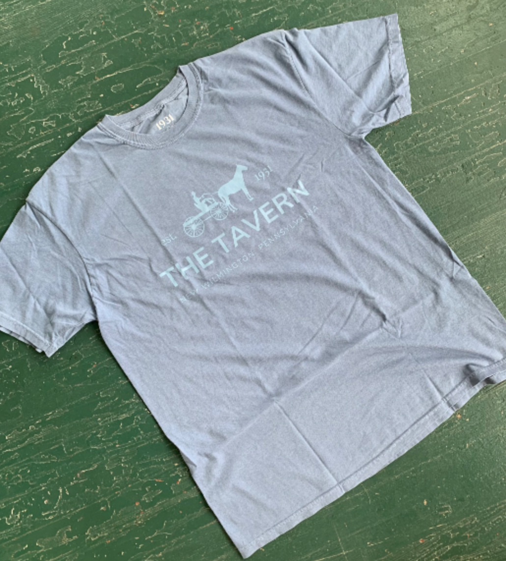 Our 100% cotton preshrunk tee is as comfortable as it gets. Relaxed fit. Unisex. Printed in Pittsburgh. Machine wash with like colors.